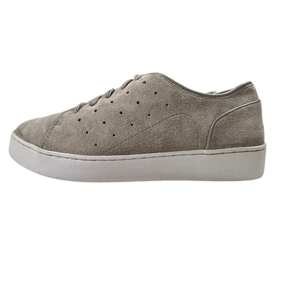 Vionic Shoes - Vionic Keke Suede Grey Lace Up Platform Sneakers Womens 8 TVW5371 Walking Shoes